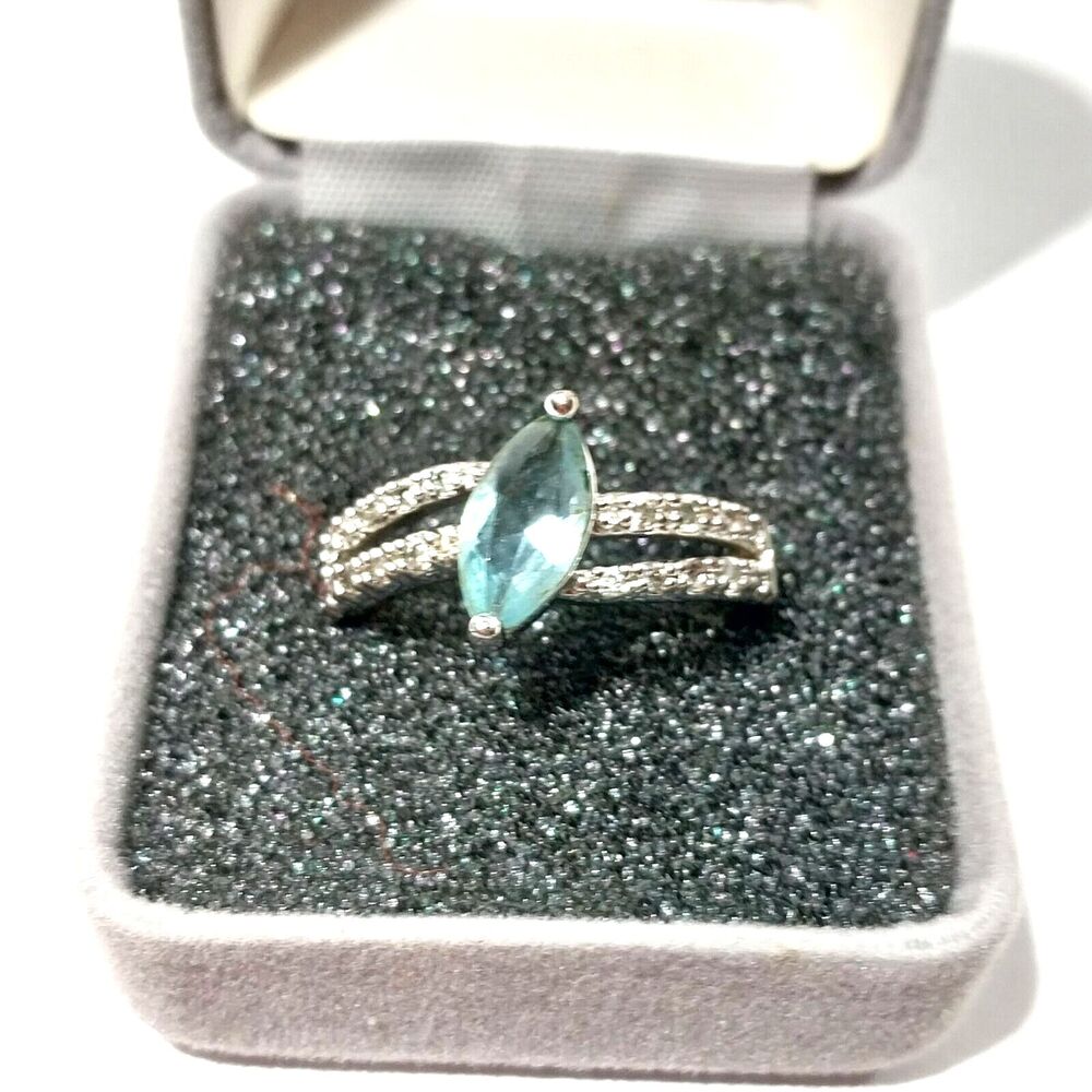 Zircon Gemstone Ring Women’s Size 10 #J012